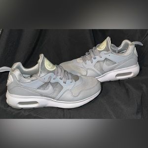 Nike Mens Air Max Prime 876068-002 Gray Running Shoes Sneakers